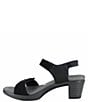 Color:Black - Image 3 - Intact Ankle Strap Sandals