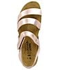 Color:Rose Gold - Image 5 - Kayla Strap Sandals