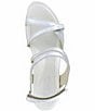 Color:Soft Silver - Image 5 - Limit Leather Strappy Sandals