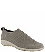 Color:TAUPE KNIT - Image 1 - Okahu Fabric Slip On Sneakers