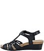 Naot Starlet Leather Ankle Strap Wedge Sandals - Image 6
