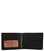 Color:Black - Image 3 - Nash Amalfi Double Billfold Leather Wallet