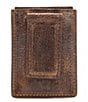 Color:Brown - Image 2 - Nash Firenze Magnetic Money Clip Card Case