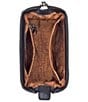 Color:Black - Image 3 - Nash For Men Heritage Leather Travel Kit