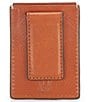 Color:Tan - Image 2 - Nash Heritage Magnetic Money Clip Card Case