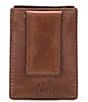 Color:Chestnut - Image 2 - Nash Palermo Card Case with Magnetic Money Clip