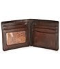Color:Rust - Image 3 - Nash Venezia Double Billfold ID Wallet