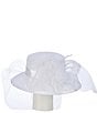 Natasha Accessories Mad Hatter Feather Dress Fascinator Hat - Image 1