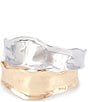 Natasha Accessories Metal Cuff Bracelet Set - Image 1