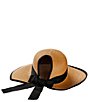 Natasha Accessories Open Back Bow Floppy Hat - Image 2