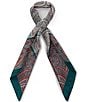 Natasha Accessories Paisley Print Square Scarf - Image 3