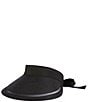 Natasha Accessories Tie Back Visor Hat - Image 1