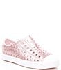 Color:Milk Pink - Image 1 - Girls' Jefferson Bling Glitter Slip-On Sneakers (Youth)