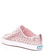 Color:Milk Pink - Image 3 - Girls' Jefferson Bling Glitter Slip-On Sneakers (Youth)