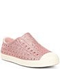 Color:Milk Pink - Image 1 - Girls' Jefferson Bling Glitter Slip-On Sneakers (Infant)
