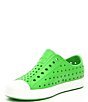Color:Grasshopper Green/Shell White - Image 4 - Kids' Jefferson Perforated Slip-On Sneakers (Toddler)