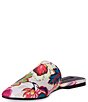 Color:Natural - Image 4 - Adore Floral Print Mule Slippers