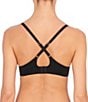Color:Black - Image 3 - Avail Feminine Lace Convertible U-Back to Racerback Contour Full-Busted Underwire Bra