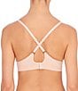 Color:Cameo Rose - Image 3 - Avail Feminine Lace Convertible U-Back to Racerback Contour Full-Busted Underwire Bra