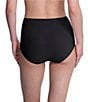 Natori Bliss Bare Cotton High-Waist Brief 3-Pack, Color:Black/Black/Cafe - Image 6