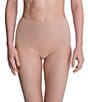 Natori Bliss Bare Cotton High-Waist Brief 3-Pack, Color:Cafe Pack - Image 2