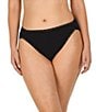 Color:Black/Cafe/White - Image 2 - Bliss Stretch French-Cut Brief Panty 3-Pack