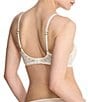 Natori Cherry Blossom Convertible Contour Underwire Bra, Color:Ivory - Image 2