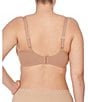 Color:Buff - Image 2 - Chic Comfort Full-Busted Contour Wire U-Back T-Shirt Bra