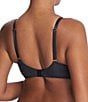 Natori Comfort Evolution Full-Coverage Memory Foam T-Shirt Bra, Color:Black - Image 2