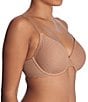 Natori Comfort Evolution Full-Coverage Memory Foam T-Shirt Bra, Color:Buff - Image 4