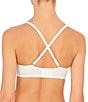 Natori Discreet Underwire Lace Convertible Spacer Bra, Color:White - Image 3