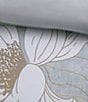 Natori Dreamscape Large-Scale Floral Print Oversized Comforter Set, Color:Dove Grey - Image 2