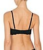 Color:Black - Image 4 - Feather Plunge Strapless Bra