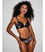 Color:Black/Ivory - Image 6 - Flawless Contour Underwire Bra