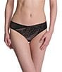 Natori Flora Bikini, Color:Black - Image 1