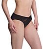 Natori Flora Bikini, Color:Black - Image 3