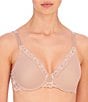 Natori Full Figure Feathers Bra, Color:Cafe - Image 1