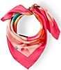 Natori Garbo Print Silk Square Scarf - Image 1