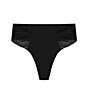 Natori Harmony High Rise Thong, Color:Black - Image 7