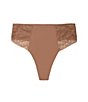 Natori Harmony High Rise Thong, Color:Buff - Image 7