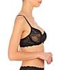 Natori Heavenly Convertible Balconette Bra, Color:Black - Image 3