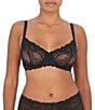 Natori Heavenly Convertible Balconette Bra, Color:Black - Image 5