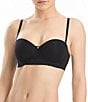 Color:Black - Image 3 - Hidden Glamour Full Fit Convertible Contour Strapless Bra