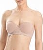 Color:Cafe - Image 1 - Hidden Glamour Full Fit Convertible Contour Strapless Bra