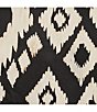 Color:Black Neutral - Image 3 - Kii Allover Satin Printed Split V-Neck Pajama Set