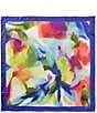 Natori Kumo Print Silk Square Scarf - Image 2