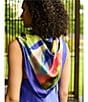 Natori Kumo Print Silk Square Scarf - Image 3