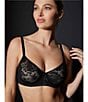 Color:Black - Image 6 - Levitate Unlined Underwire Bra