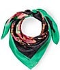 Natori Mikado Print Silk Square Scarf - Image 1
