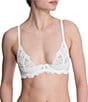 Natori Peony Unlined Demi Underwire Bra, Color:Light Ivory - Image 1